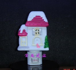 金龍瓷業(yè)陶瓷小夜燈 多功能香薰燈與驅(qū)蚊燈，冬季家居溫馨之選